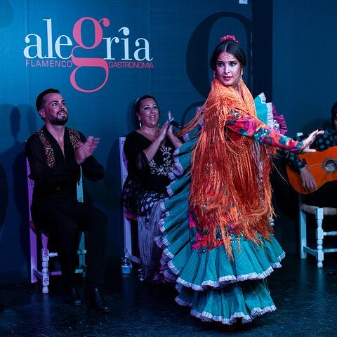 Alegría tablao flamenco Málaga