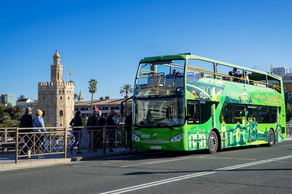Green - bus turístico Sevilla