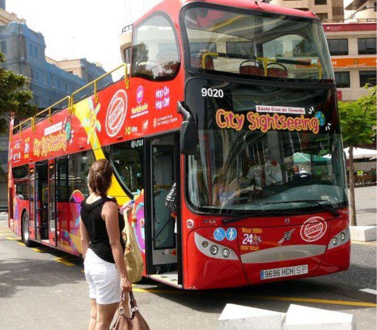 City - sightseeing Santa cruz de Tenerife