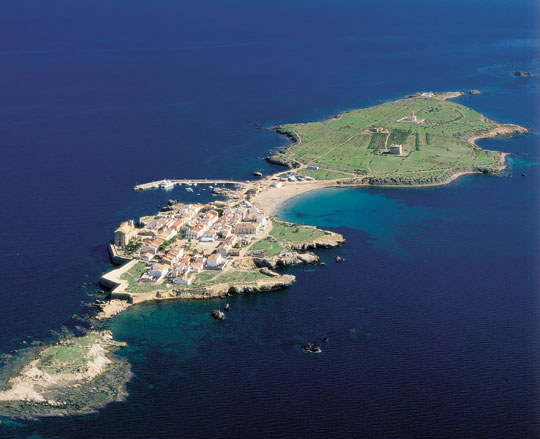 Isla de Tabarca desde Santa Pola